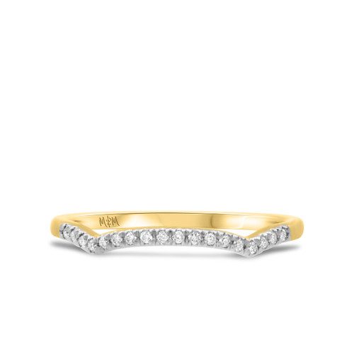 Photo of Libby 1/10 ct tw. Diamond Ladies Band 14K Yellow Gold [BT5041YL]