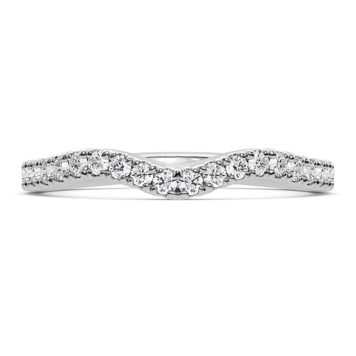 Photo of Onya 1/2 ct tw. Diamond Ladies Band 14K White Gold [BT5009WL]