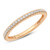 Photo of Anissa 1/4 ct tw. Ladies Band 14K Rose Gold