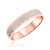 Photo of Jaiden Mens Band 14K Rose Gold [BT5308RM]