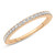 Photo of Grace 1 ct tw. Ladies Band 14K Rose Gold