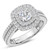 Photo of Marina 2 ct tw. Round Solitaire Engagement Ring 14K White Gold