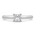 Photo of Trissa 1 ct tw. Princess Solitaire Engagement Ring 14K White Gold