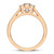 Photo of Bette 2/3 ct tw. Princess Solitaire Engagement Ring 14K Rose Gold