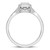 Photo of Margot 1/2 ct tw. Fancy Cluster Engagement Ring 14K White Gold