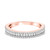 Photo of Ellen 1 cttw Mens Band 14K Rose Gold [BT478RM]