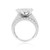 Photo of McKenzie 3 7/8 cttw Round Cut Bridal Set 14K White Gold [BT437WE-C000]