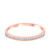 Photo of Zoey 1/8 cttw Ladies Band 14K Rose Gold [BT208RL]