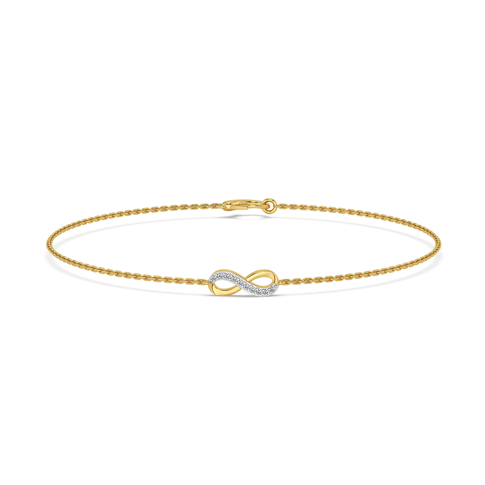【関税込み】Fil Soleil Fuchsia Bracelet in Yellow Gold Fil Soleil Fuchsia Bracelet in Yellow Gold