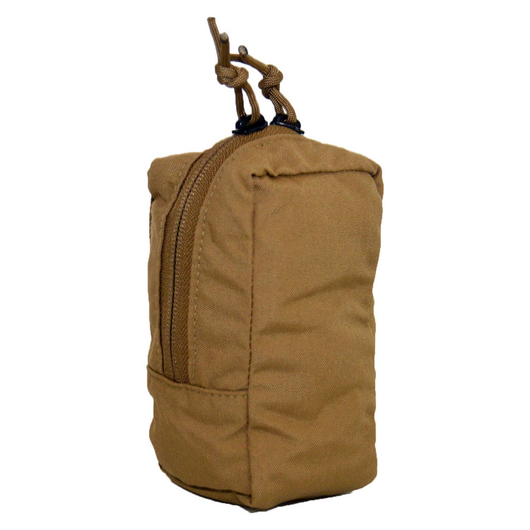 ATS Tactical Gear Slimline Mini Upright GP Pouch in Coyote Brown