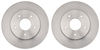 2x Raybestos Brake Rotor | OE Replacement 2-Piece Design, Developed From OE Samples, For 1965-1982 Chevrolet Corvette