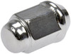 20x Dorman Lug Nut 611-084 AutoGrade; OE Replacement; 1.417 Inch Overall Length; 19 Millimeter Hex Size; 60 Degree Conical Seat; Boxed; Chrome; Closed End; Direct Replacement; Dome Top Capped Nut; M12-1.50 Thread Size; Right Hand Thread; Set of 10; S