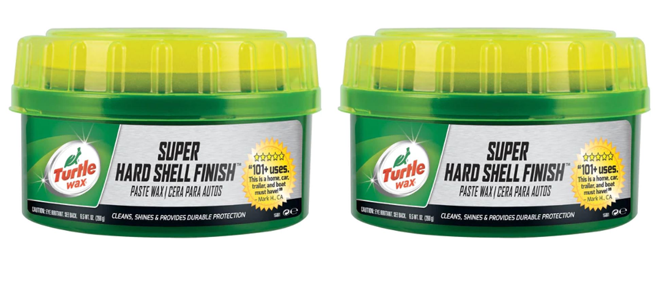 Turtle Wax Super Hard Shell Paste 9.5 Oz. Car Wax