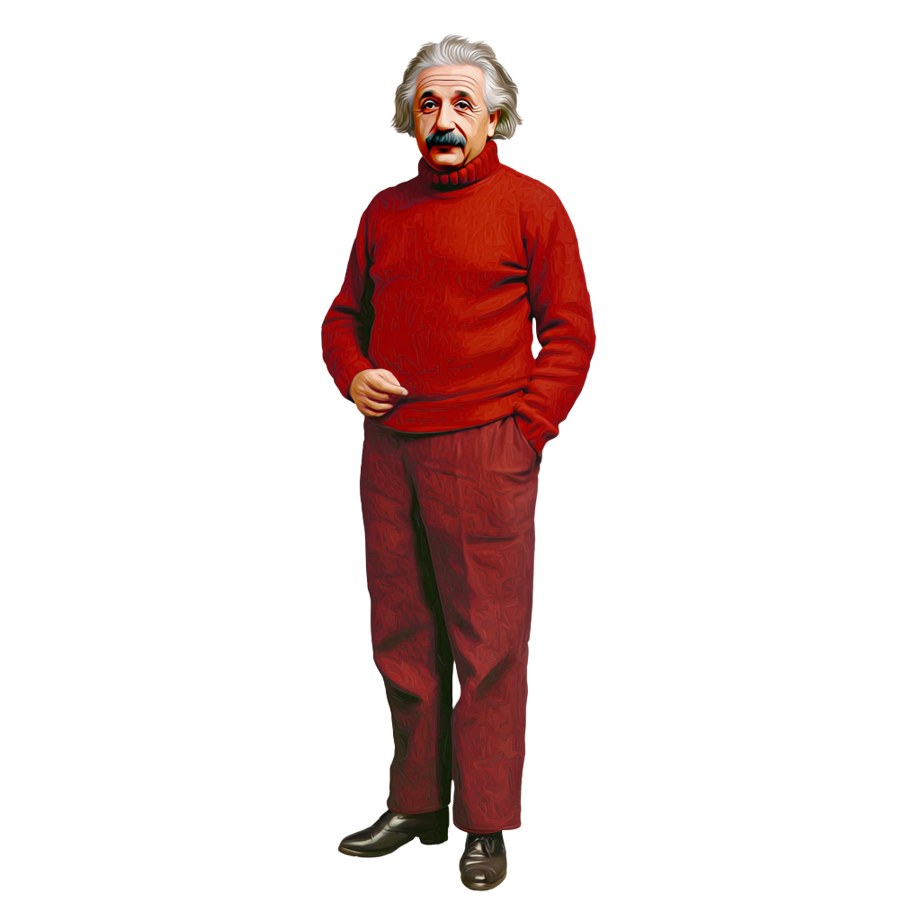 Albert Einstein Portrait V11 Vinyl Car Decal Sticker – Waterproof & UV ...