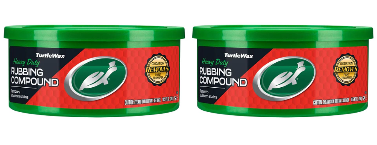 Turtle Wax Renew Rx Rubbing Compound and Heavy Duty Cleaner, 10.5