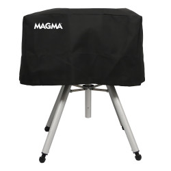 Magma Crossover Grill Cover | Water/Fade Resistant | Fits Single Burner | Non-Vented | Black