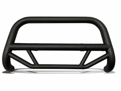 Fits 2010-2023 Toyota 4Runner Black Horse Offroad Bull Bar MBT-MT0312 Max T; 2-1/2 Inch Diameter Tube; Powder Coated; Textured Black; Steel; Without Skid Plate; With License Plate Relocator