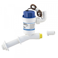Albin Livewell Pump | Twinport 12V DC Aerator | 500 GPH | Tough Housing and Stainless Steel Shaft