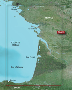 Advanced Marine Cartography | BlueChart G3 Vision | VEU465S La Baule-San Sebastian | SD Card | Garmin/Navionics Content