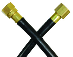 High Pressure 1/4 Inch RV Propane Hose | 24 Inch Length | Quick Connection | UL/ CSA Approved