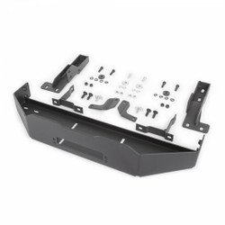 2021-2024 F-150 Winch Mount | Go Rhino 3100 Series StepGuard, For Use With Part Numbers 3298T or 3298MT
