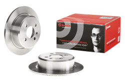 Brembo Brake Rotor | 1985-1993 BMW: 325e,318is,325es,325i,318i,325,325is | Solid Design, Coated, High Carbon, ECE-R90 Certified
