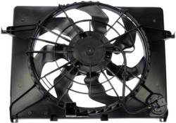 100% New Cooling Fan Assembly for Kia Optima, Hyundai Sonata 2011-2015 | Plug and Play | Improved Strength and Airflow