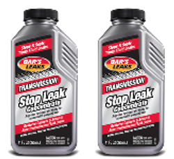 2x Stop Fluid Leaks with Bars Leaks Auto Trans, USA Made, 11oz Bottle | Restore Seals and Gaskets
