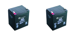 2x 12V Sealed Lead Acid Battery | Trailer Breakaway System Compatibility | Quick Installation