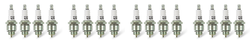 4x ACCEL Ignition U-Groove Spark Plugs | Set of 4 | Improved Throttle Response, Fuel Economy, Limited Warranty