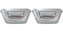 2x Chrome Plated Tailgate Handle Cover for Chevrolet Avalanche 2007-2013 | Upgrade Trim Level Appearance with 3M Tape Installation