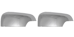 2x Chrome Plated Mirror Cover | Top Half Replacement | 2019-2021 Ford Ranger