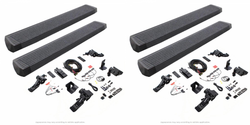 2x 2023 Jeep Wrangler JL | Go Rhino E-Board E1 Running Board | Electric Side Step, LED Lights, Limited Lifetime Warranty