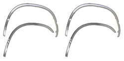 2x Dodge Ram 2500/3500/1500 Fender Trim | Polished Stainless Steel | Adds Style & Protection