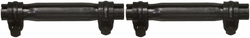 2x Durable Moog Tie Rod Adjusting Sleeve | Zinc Coated, Black Alloy Steel Construction