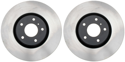 2x Raybestos Brakes Brake Rotor | OE Replacement 2-Piece Design | Developed From OE Samples
