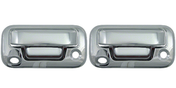 2x Durable Chrome Plated Tailgate Handle Cover | Various Ford 2008-2016 Models