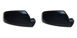 2x 2016-2022 Toyota Tacoma Mirror Cover | Gloss Black Top Half | Enhances Vehicle Appearance