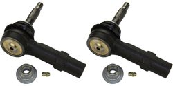2x 2011-2019 Ford & Lincoln Police vehicles | Moog Chassis Tie Rod End | OE Replacement | Engineered for Ideal Strength