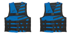 2x Airhead Men's PFD | Trendy Life Vest | Small/Medium | USCG & TC Approved
