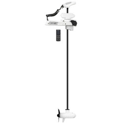 Minn Kota Trolling Motor 1358562 Riptide Instinct QUEST Series; Freshwater/Saltwater; Electric Steer; Variable Speed Forward and Reverse; 87 Inch Shaft Length; Bow-Mount; 24/36 Volts; 60 Amp; White