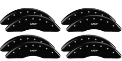 2x Upgrade Your Chevy 2500 HD | Set of 4 Black Caliper Covers | Made with 6061-T6 Aluminum