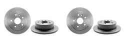 2x Brembo Brake Rotor 08A10811C02 Solid; One Piece Design; Wheel Bolt Pattern 5 x 114.3 Millimeter; 170.1 Millimeter Hat Inside Diameter; 62 Millimeter Hub Diameter; Gray Cast Iron; Single