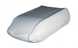 Adco Air Conditioner Cover 3016 Polar White; Vinyl; Parachute Style Draw Cord Mounting; Weatherproof
