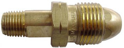 American-Made Brass Propane Adapter | Secure Connection for Grills, Stoves, Heaters | Marshall Excelsior