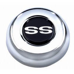Chrome Plated Horn Button | Chevrolet SS Emblem | Easy Installation