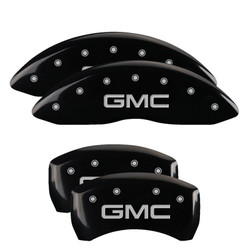 Customize your 2020-2023 Terrain | MGP Caliper Covers - Set of 4 Silver GMC Logo | Aerospace Grade Aluminum, Easy Install