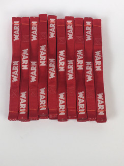 100 Red Winch Hook Straps | Premium Materials | USA Made