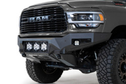 2019-2023 Ram 2500,3500 Bumper | Direct-Fit, Lights Mount, Aluminum Skid Plate