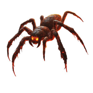 Magma Spider Vinyl Car Decal Sticker – Waterproof & UV-Resistant 8" Magma Spider Vinyl Car Decal Sticker – Waterproof & UV-Resistant 8"